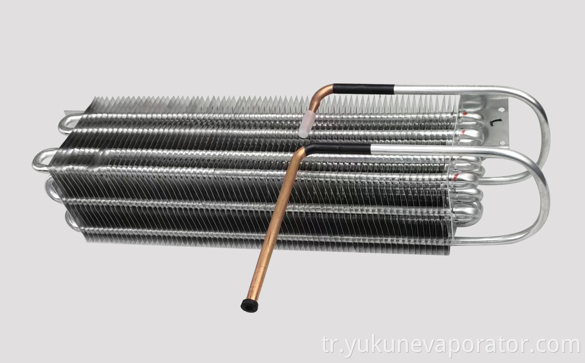 Alüminyum tüp yüzgeç buharlaştırıcısı Aluminum Tube Fin Evaporator